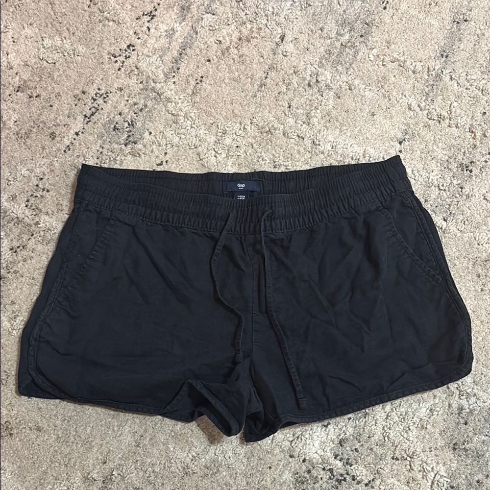 Black Casual Shorts